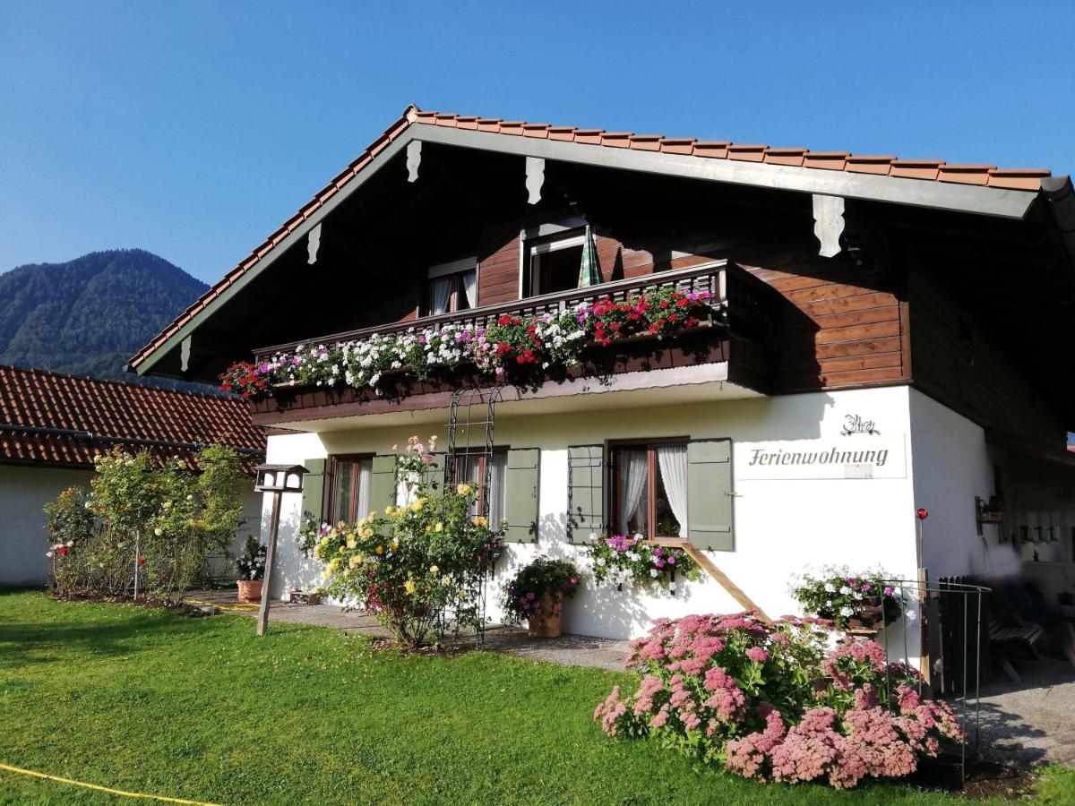 Ferienwohnung Emilia Mit Bergblick Ruhpolding Dış mekan fotoğraf